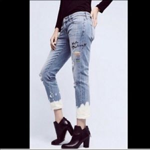 Anthropologie Pilcro Hello Darling Hyphen Jeans